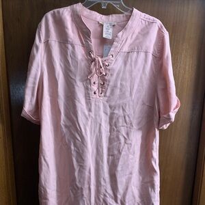 Philosophy pink shirt dress size XXL NWT